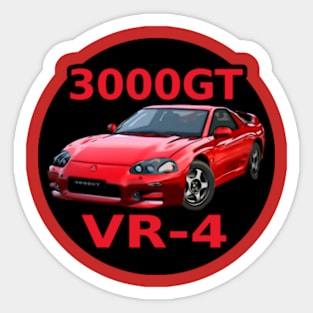 Mitsubishi 3000GT VR-4 Sticker